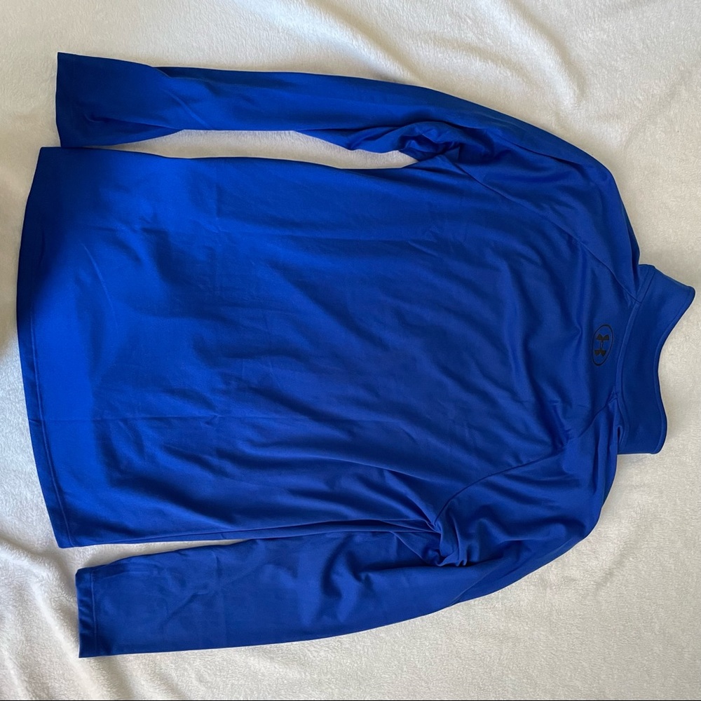 Under Armour Men’s 1/4 zip pullover S blue NWT - Picture 4 of 7
